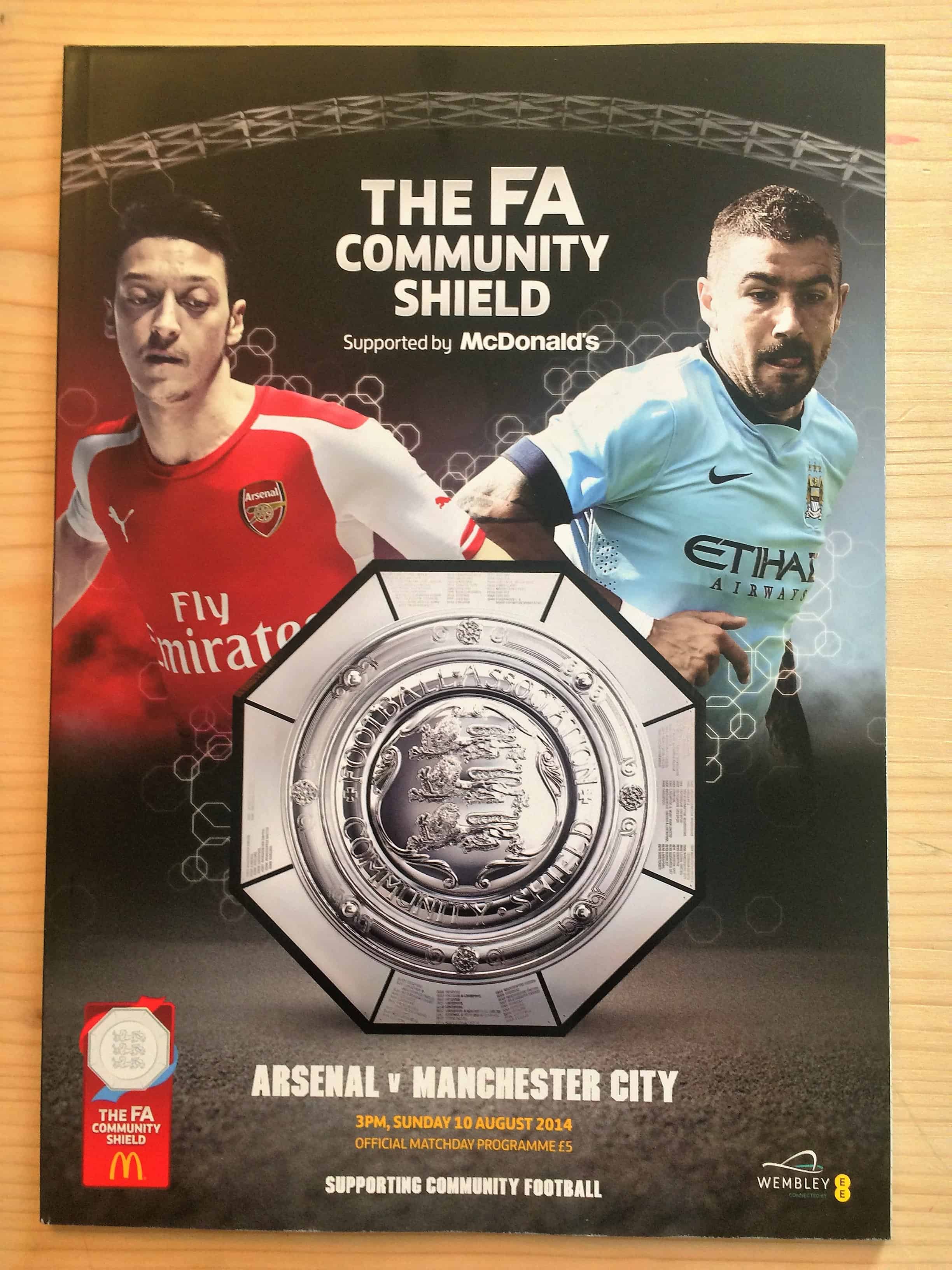 Arsenal FC v Manchester City FC